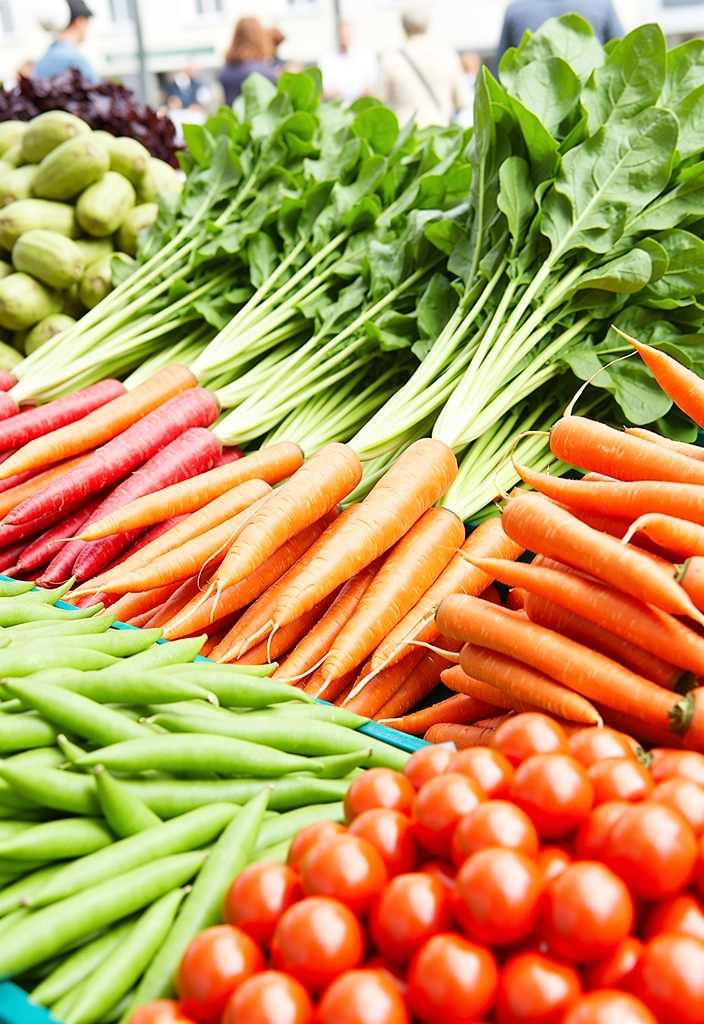 Frische regionale Lebensmittel